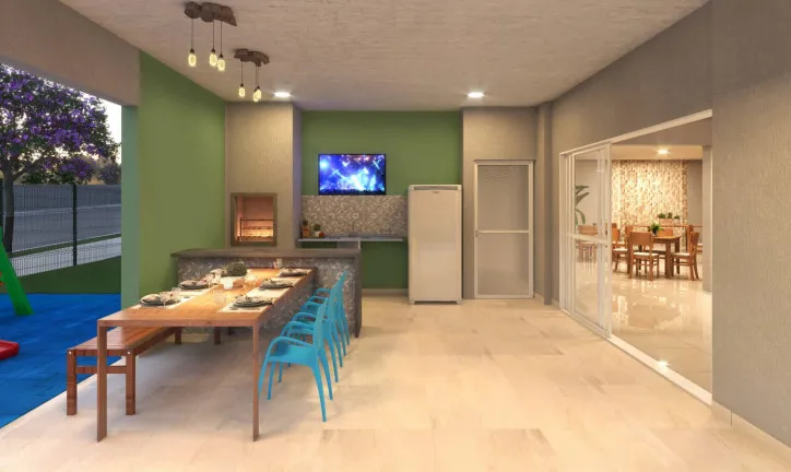 Imagem Apartamento com 3 Quartos à Venda, 61 m² em Parque Amazônia - Goiânia