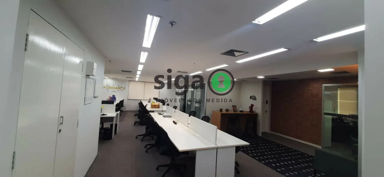Imagem Laje Corporativa Pronta para Uso com 244m² e Estrutura Completa.