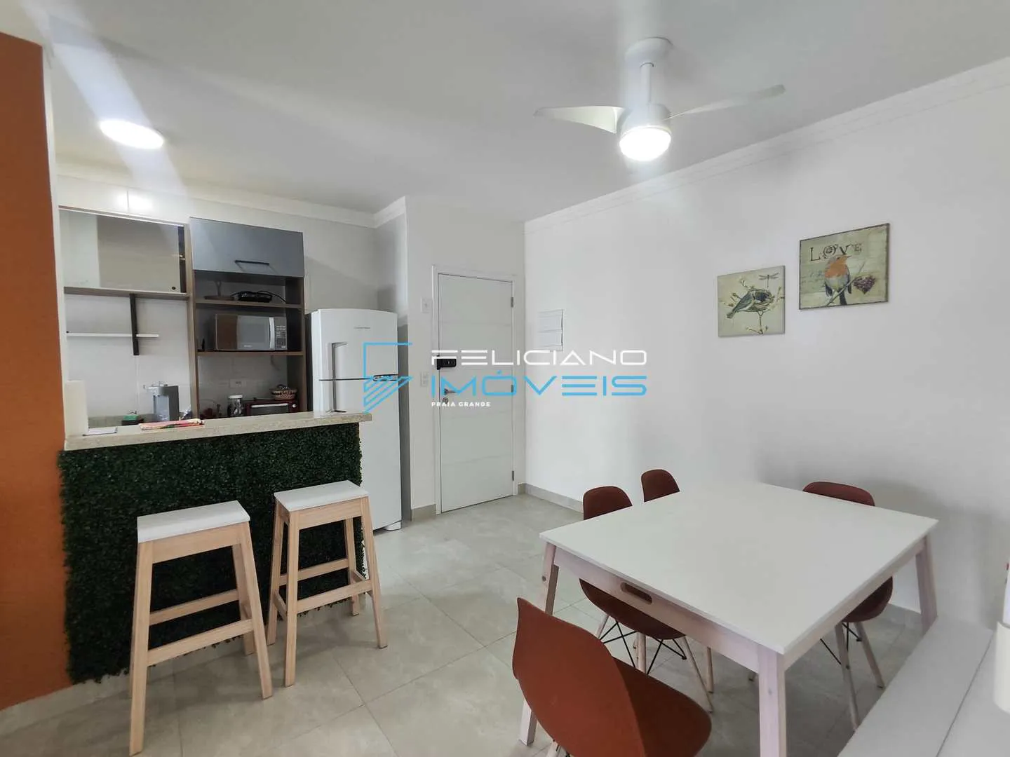 Imagem Apartamento com 2 quartos, Balneário Maracanã, Praia Grande - R$ 650 mil, Cod: 6250