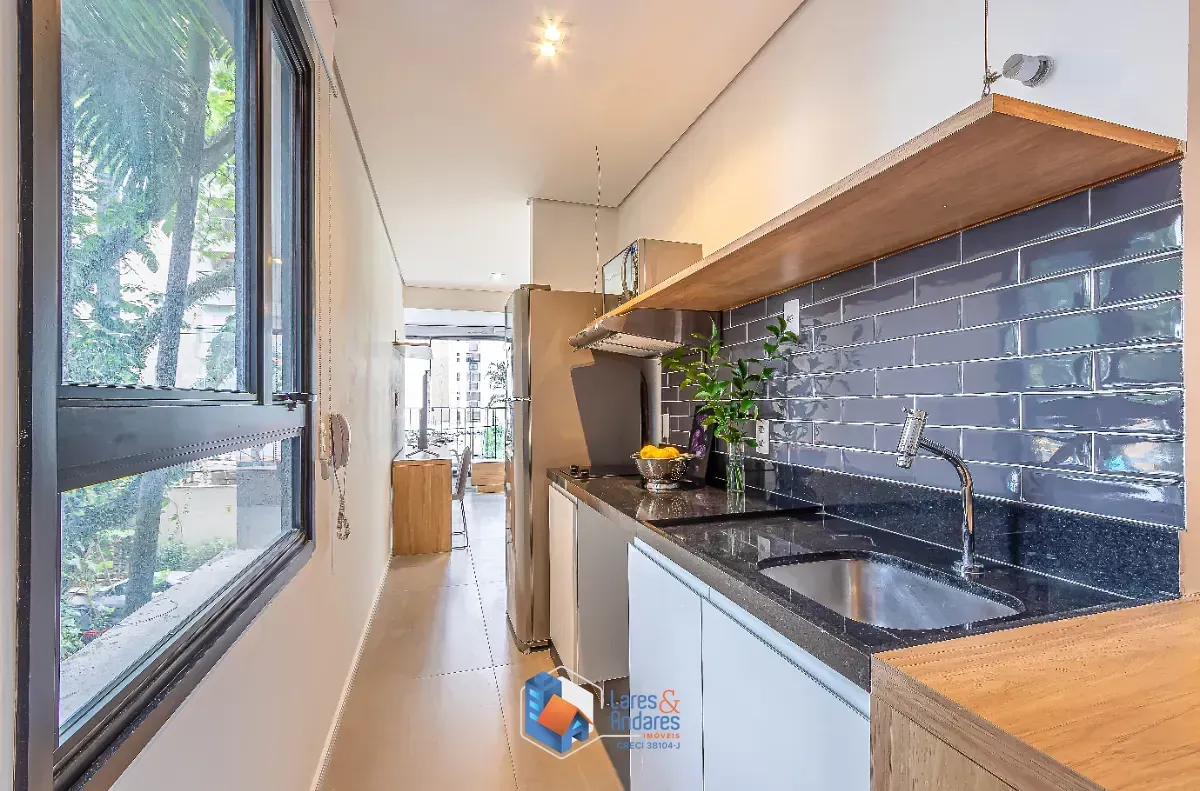Imagem Apartamento para venda em Vila Nova Conceição com 1 quarto, sendo 1 suíte, 38m²