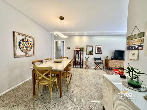 Imagem Quadra do mar da Praia da Costa, amplo 3 quartos com 1 suíte. Ampla Cozinha