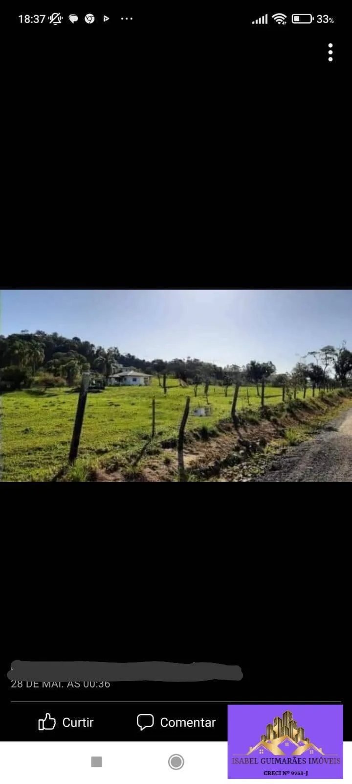 Imagem Terreno com 25 mil M², Frente à BR 101 Balneário Piçarras, Aceita Permuta