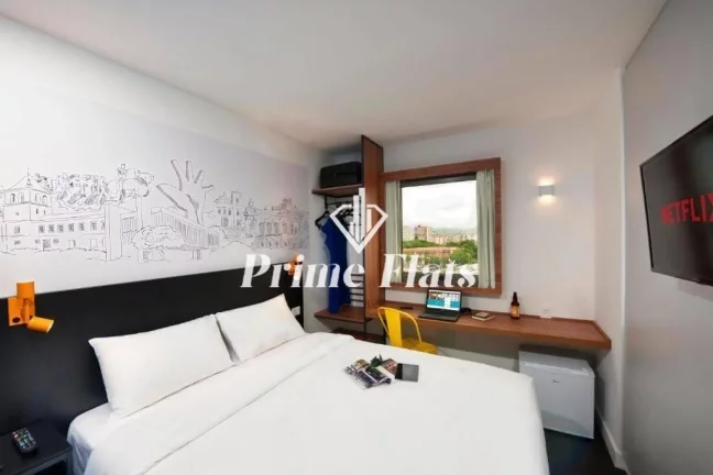 Foto do imóvel Flat disponível para venda B...B Hotel São Paulo Luz, com 13,75m², 1 dormitório e 1 vaga em Rua Florêncio de Abreu