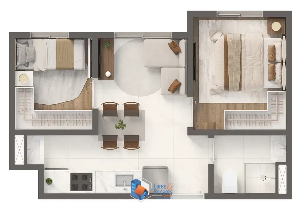 Imagem Apartamento à venda 2 Quartos 31.17M² Vila Independência São Paulo - SP | Grand Vivaz Estação Tamanduateí 3