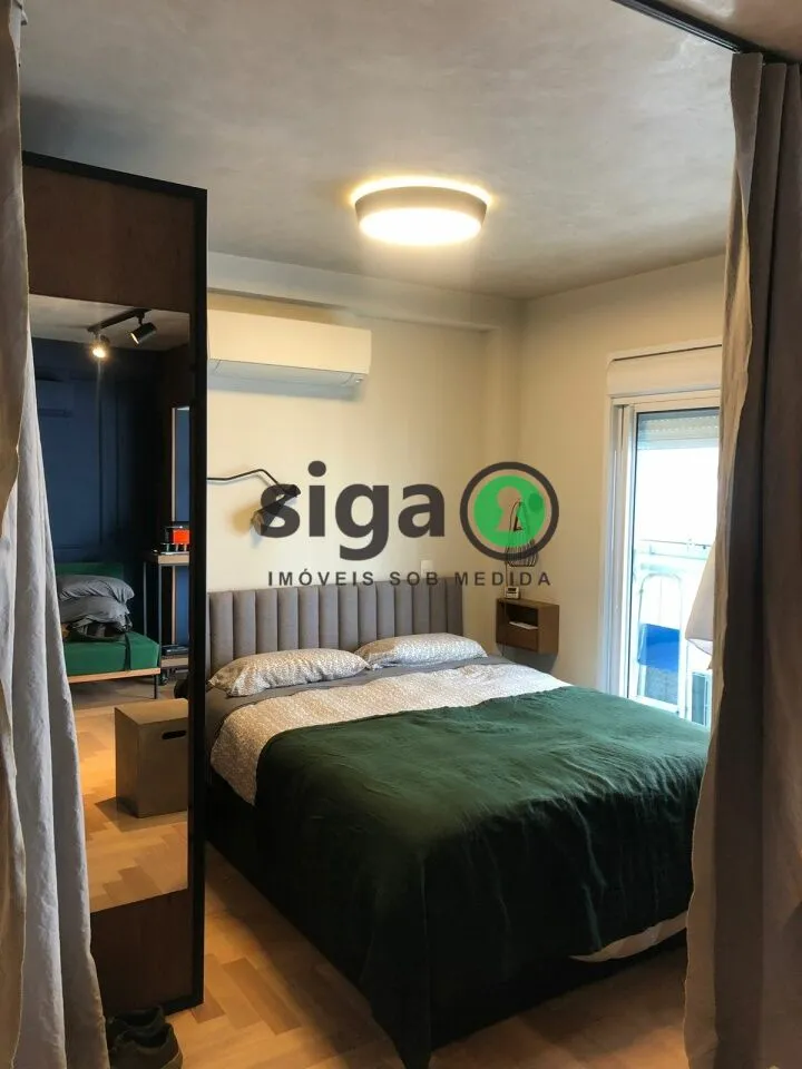 Imagem Apartamento de 43m², locação por R$ 6.410 - Moema - São Paulo/SP