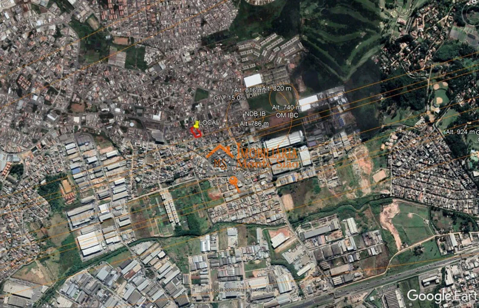 Imagem Área à venda, 2100 m² por R$ 5.500.000,00 - Vila Nova Bonsucesso - Guarulhos/SP