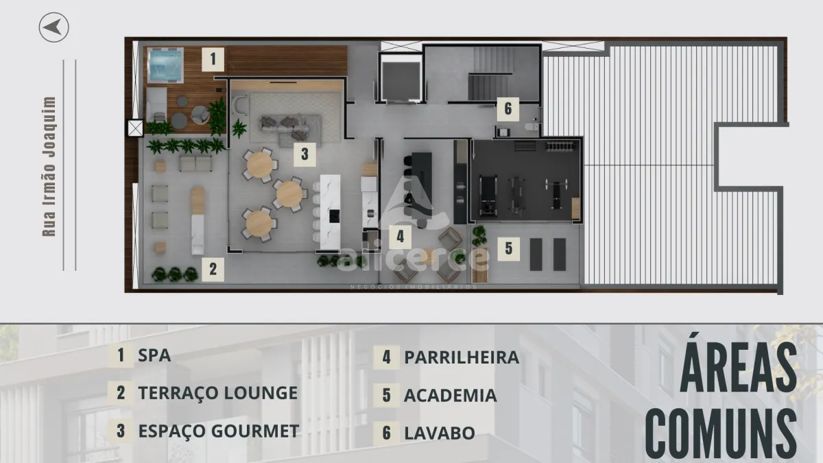 Imagem Studio à venda com 1 quarto , 31,91m² em Centro Florianópolis