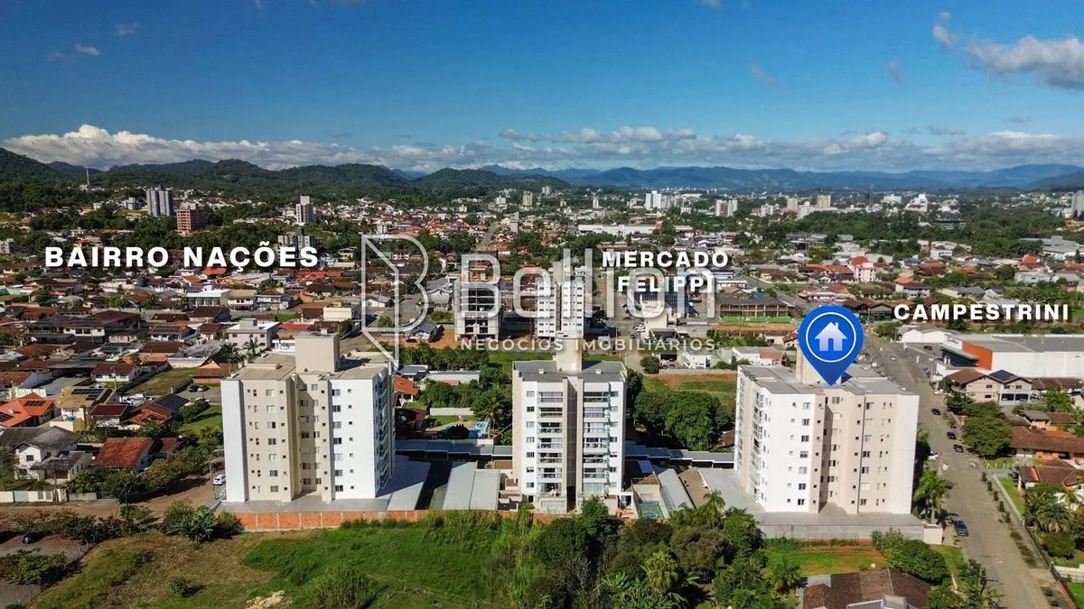 Imagem Apartamento no Grand Village localizado no Bairro das Nações em Timbó.