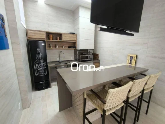 Imagem Casa mobiliada com 3 dormitórios à venda, 214 m² por R$ 1.390.000 - Setor Gentil Meireles - Goiânia/GO