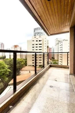 Imagem Apartamento em Moema, São Paulo-SP, com 4 quartos, 4 suítes e 235m²! Venha conferir!