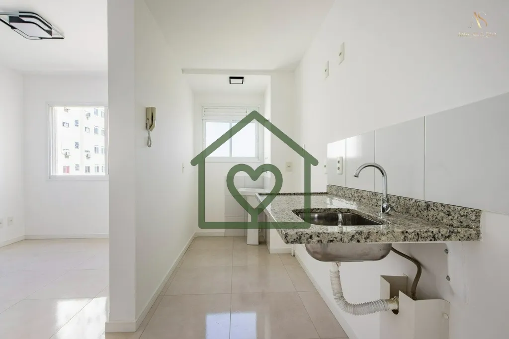 Imagem Apartamento de 2 dormitórios à venda no Residencial Rossi Mais, Humaitá, Porto Alegre. 
Com 51m²...