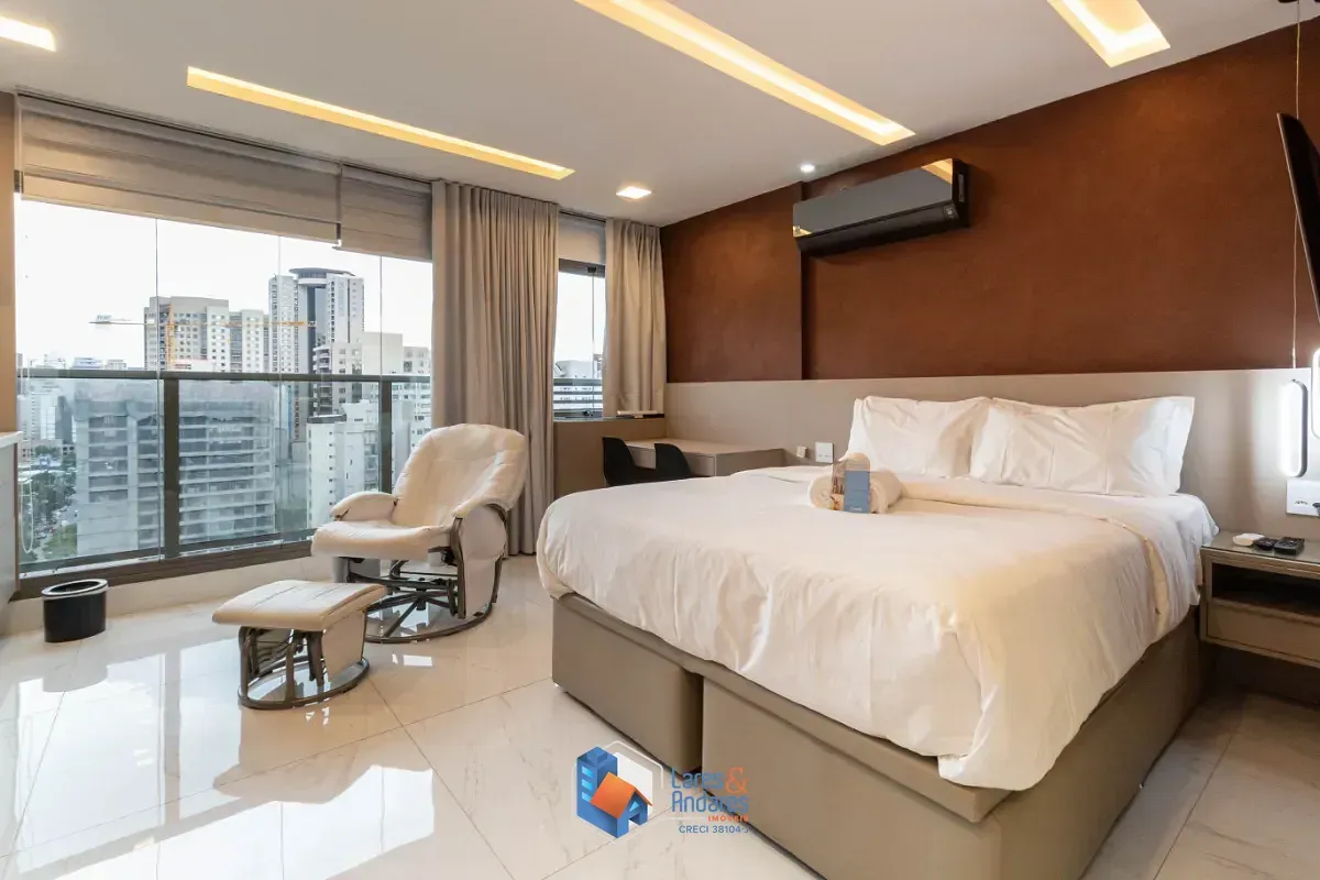 Imagem Apartamento para venda em Itaim Bibi com 1 quarto, 39m²