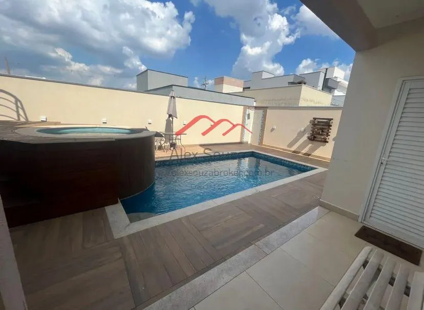 Imagem Sobrado em Condomínio para Venda em Sumaré, Residencial Real Parque Sumaré, 4 dormitórios, 3 suítes, 5 banheiros, 4 vagas
