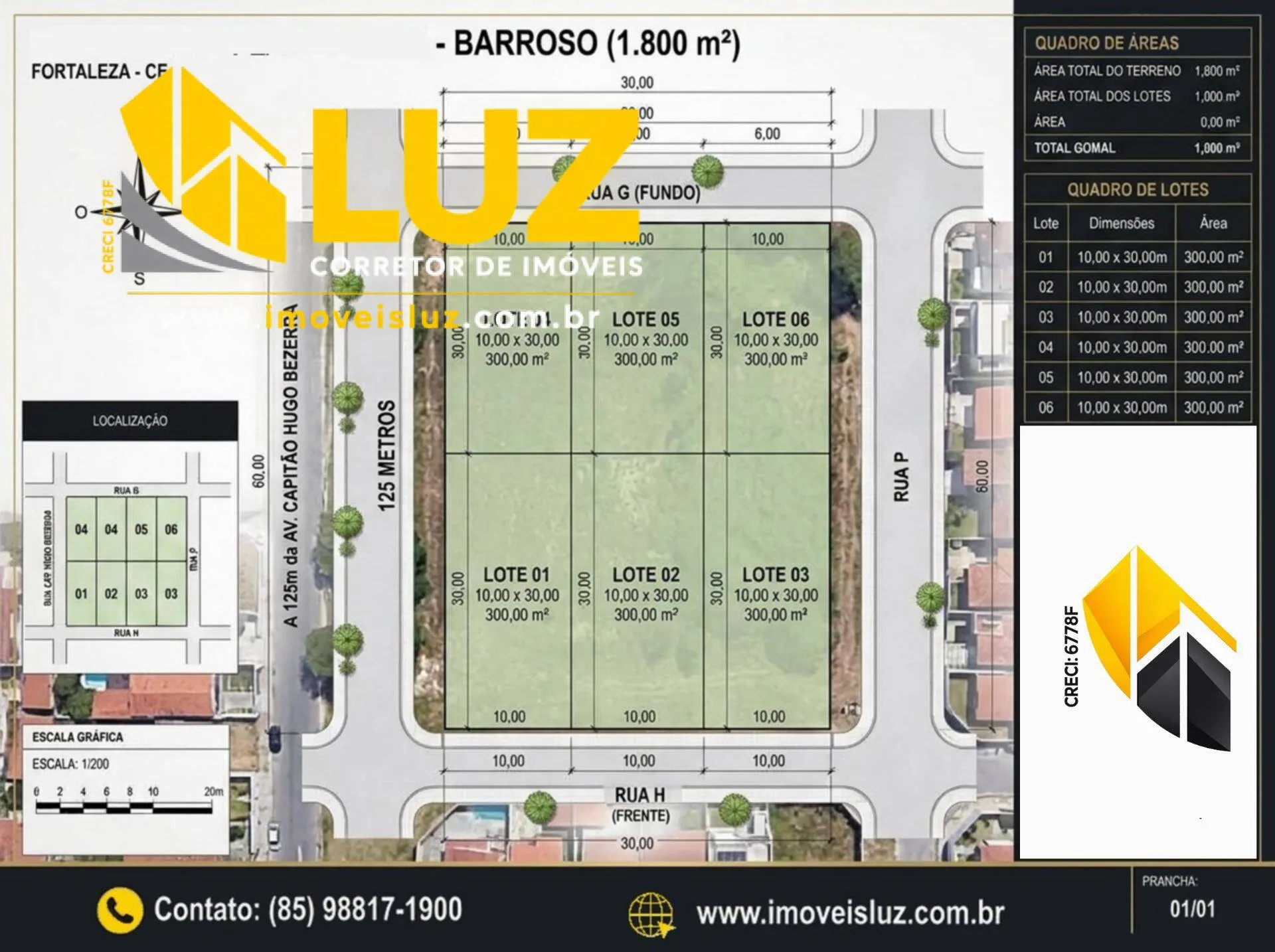 Foto do imóvel OPORTUNIDADE DE INVESTIMENTO EM FORTALEZA | TERRENO NO BARROSO
