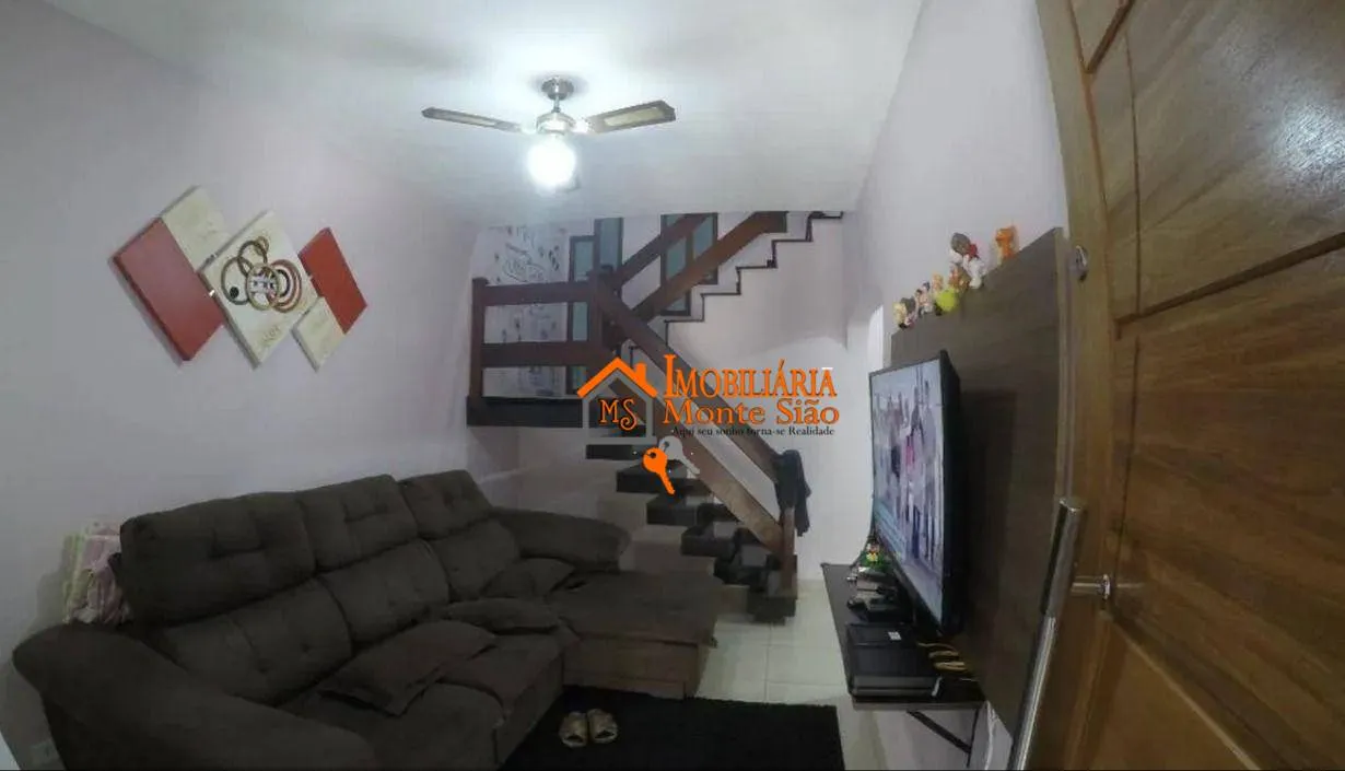 Foto do imóvel Sobrado com 3 dormitórios à venda, 229 m² por R$ 712.000 - Vila Augusta - Guarulhos/SP