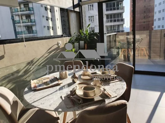 Foto do imóvel Cobertura Duplex totalmente mobiliada com 80m² decorada em plena Rua Bahia.