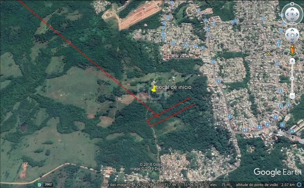 Imagem Terreno para Venda - 27.200m², Lomba Do Pinheiro