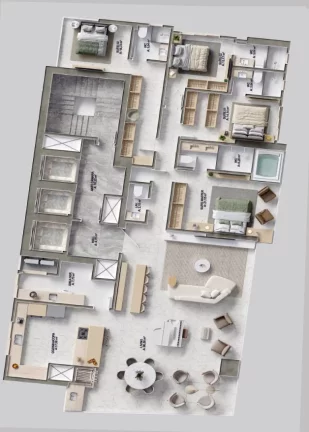 Imagem W Tower - Apartamento à venda no bairro Meia Praia - Itapema/SC