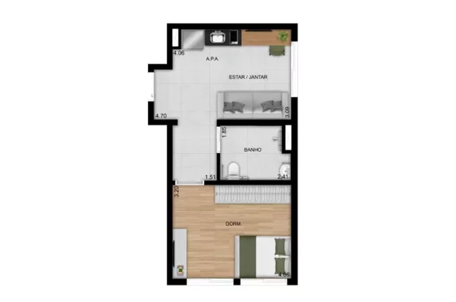 Imagem APARTAMENTO RESIDENCIAL em São Paulo - SP, Cidade Patriarca