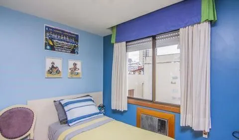 Imagem Vende-se apartamento com 3 quartos (1 suíte), 91 m² e 1 vaga - Menino Deus