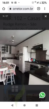 Imagem Casa de 4 dormitórios sendo 1 suíte, 4 banheiros, 2 vagas com 211m² em Rudge Ramos, São Bernardo do Campo
