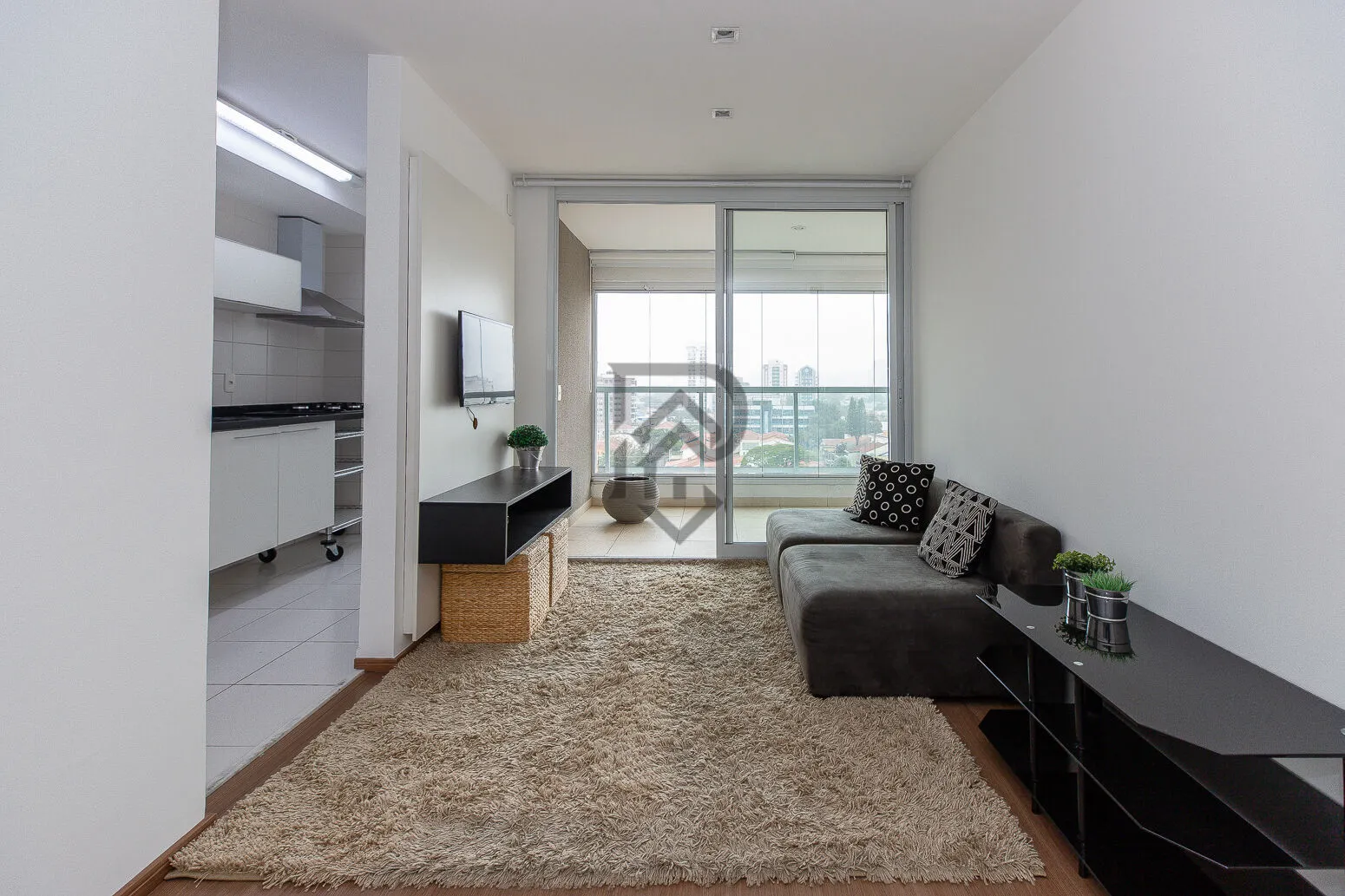 Imagem Apartamento Code Berrini andar alto vista livre