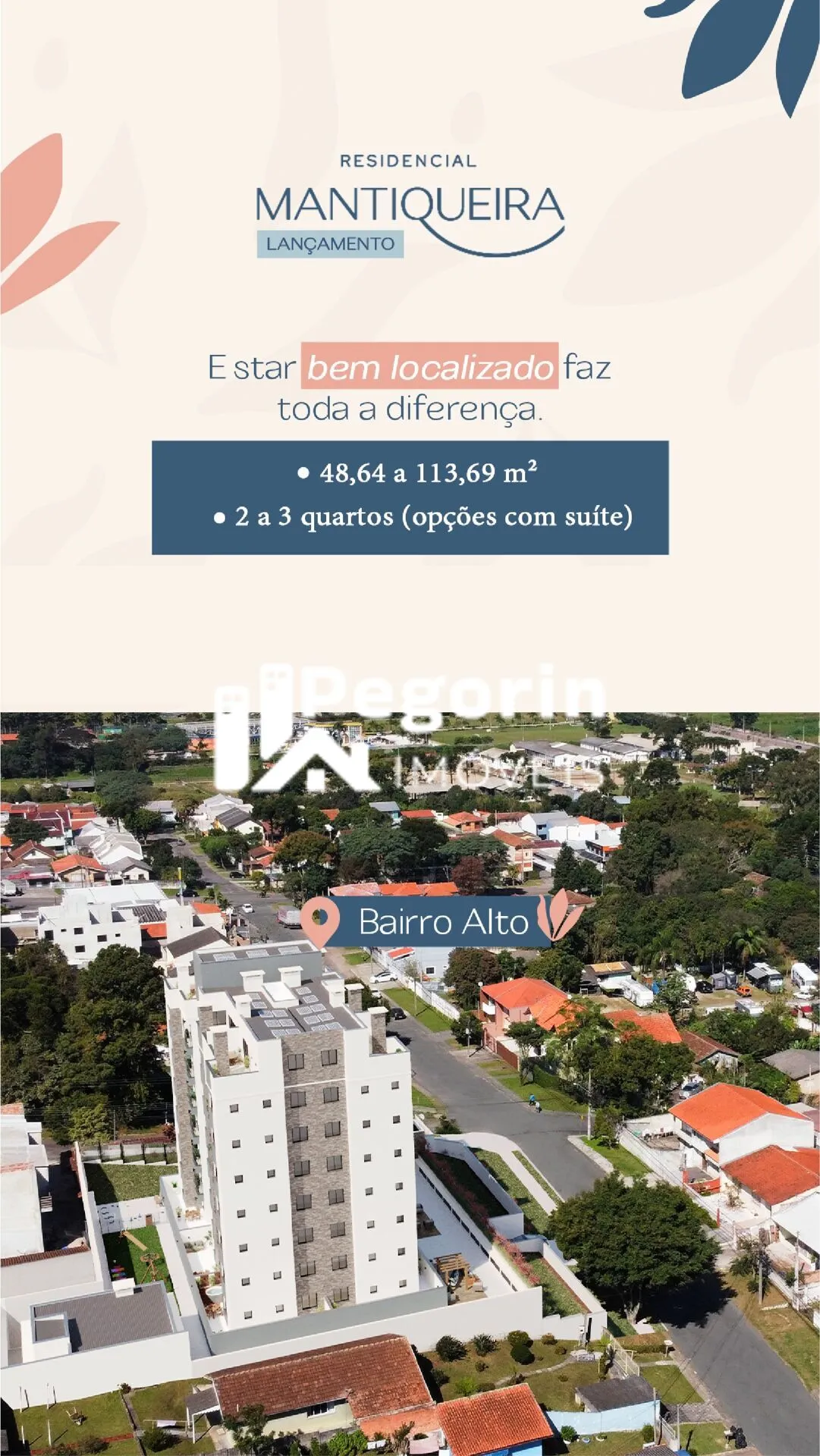 Imagem Apartamento à venda em Curitiba, Bairro Alto, com 2 quartos, 56,42m²