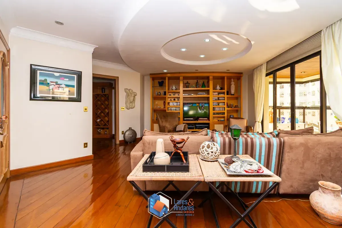Imagem Apartamento para venda em Campo Belo com 4 quartos, sendo 4 suítes, 276m²