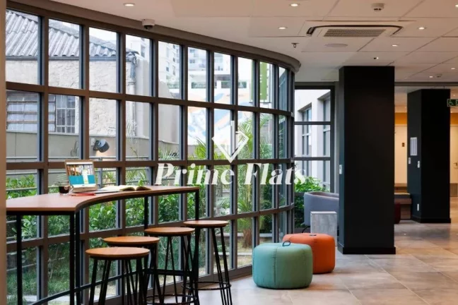 Imagem Flat disponível para venda B...B Hotel São Paulo Luz, com 13,75m², 1 dormitório e 1 vaga