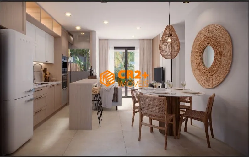 Imagem Vendo apartamento 2 quartos, 1 banheiro, 47m2 na Praia dos Carneiros.