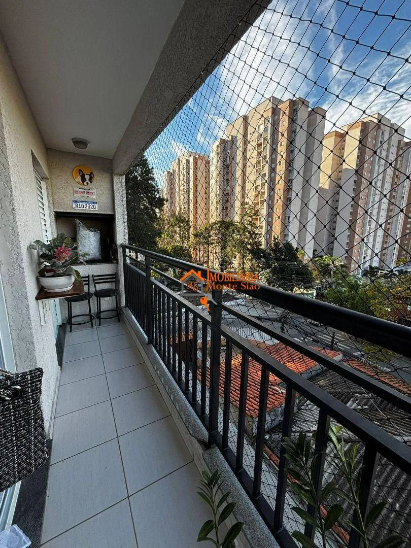 Imagem Apartamento com 3 dormitórios à venda, 83 m² por R$ 640.000,00 - Jardim Flor da Montanha - Guarulhos/SP