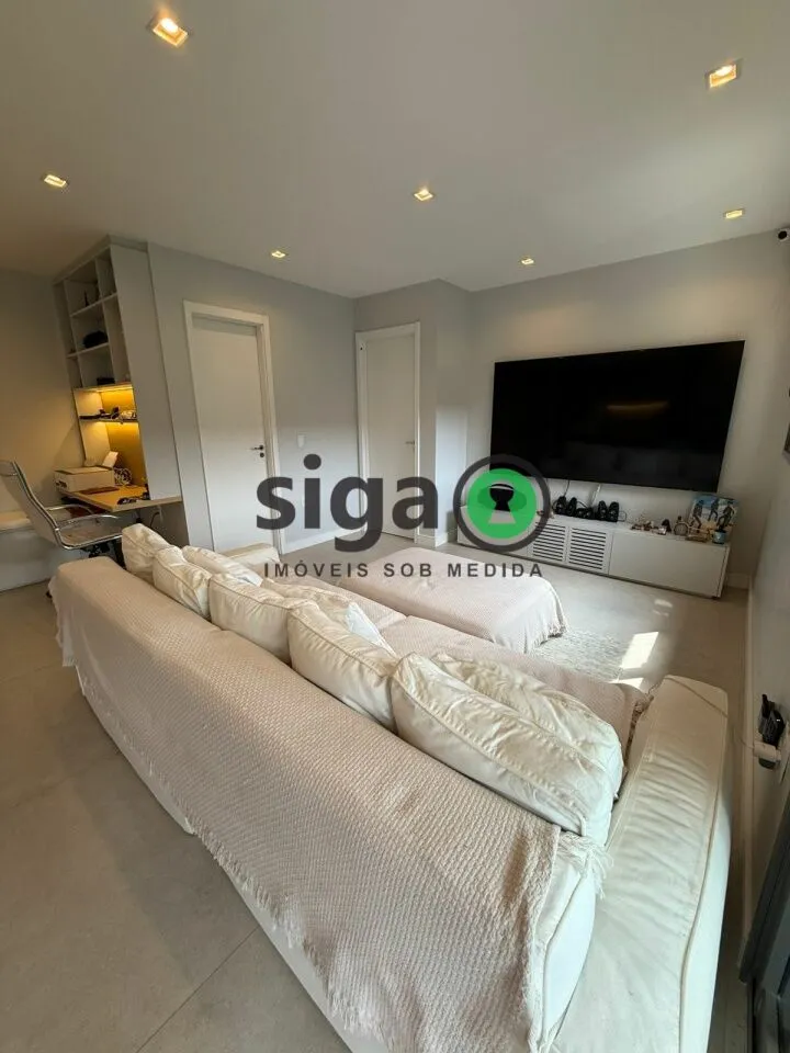 Imagem Apartamento em Moema para venda com 1 suíte, living ampliado, 1 vaga- Porteira fechada
