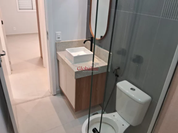 Imagem Belíssimo apartamento de 2 dormitórios em Santos no Marapé em condomínio de alto-padrão com piscina, quadras e muito mais, à venda por R$ 775.000,00