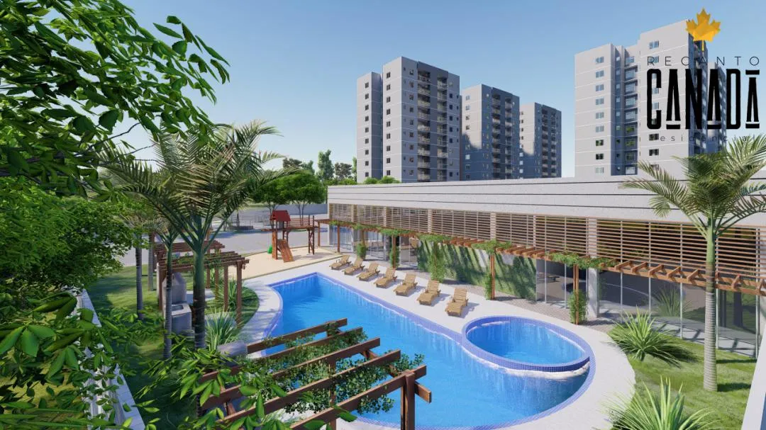 Imagem Apartamento com Suíte e Churrasqueira na sacada, no Bairro Canadá, Cascavel - Em Obras