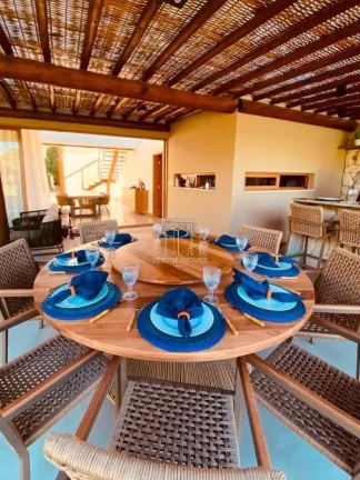 Imagem Casa alto luxo com quatro suíte espaço gourmet piscina a venda em Praia do Forte