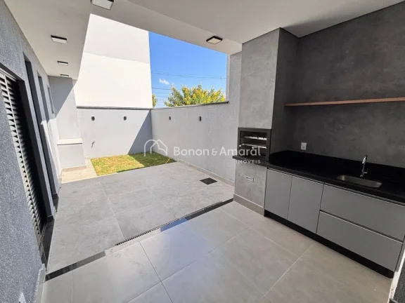 Imagem Casa em obras, entregue com planejados no Condomínio Terras da Estância, Paulínia. Condomínio co...