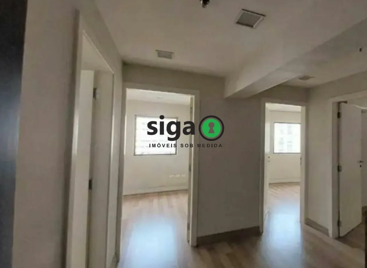 Imagem Conjunto Comercial para Locação com 148m²,no Jardim Paulista,4 salas, banheiros e Ar condicionado