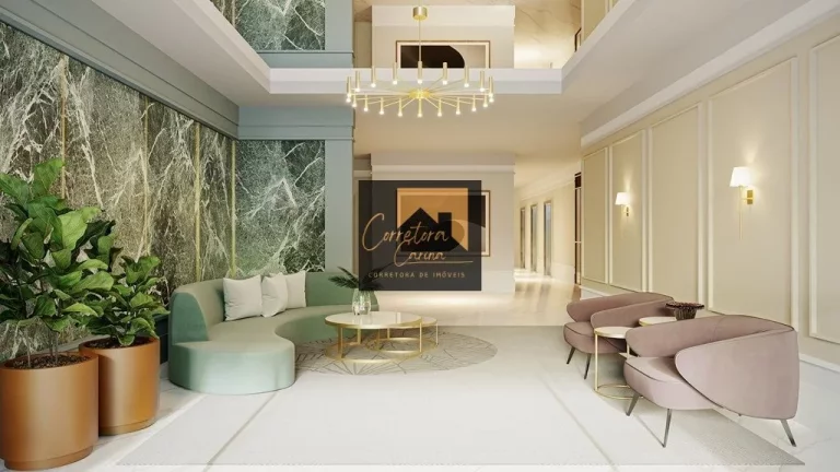 Imagem Apartamento no 8º andar com 86,41m² privativos, 3 quartos sendo 1 suíte! Sala de estar e jantar e...