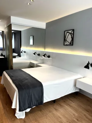 Foto do imóvel Apartamento à venda na Vila Olímpia com 1 quarto, 1 banheiro, 1 vaga.