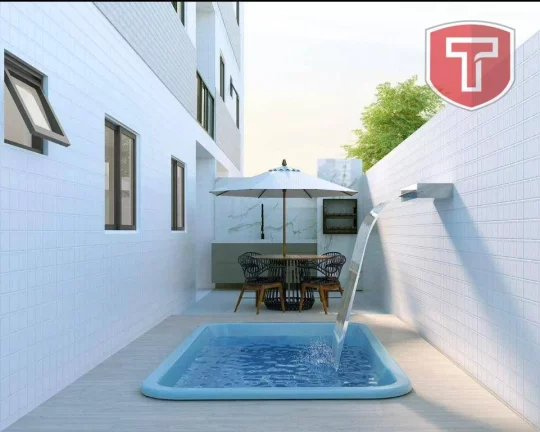 Imagem Cobertura com 2 dormitórios à venda, 101 m² por R$ 529.987,00 - Altiplano Cabo Branco - João Pessoa/PB