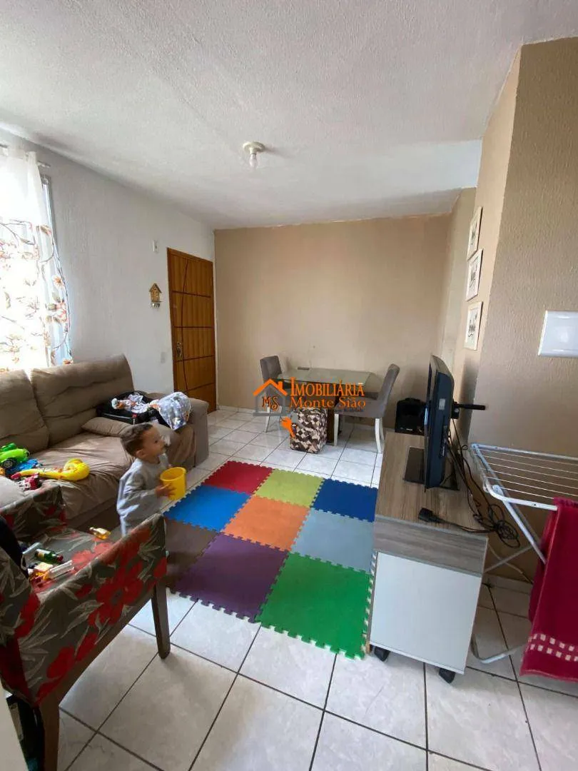 Imagem Apartamento com 2 dormitórios à venda, 45 m² por R$ 220.000,00 - Pimentas - Guarulhos/SP