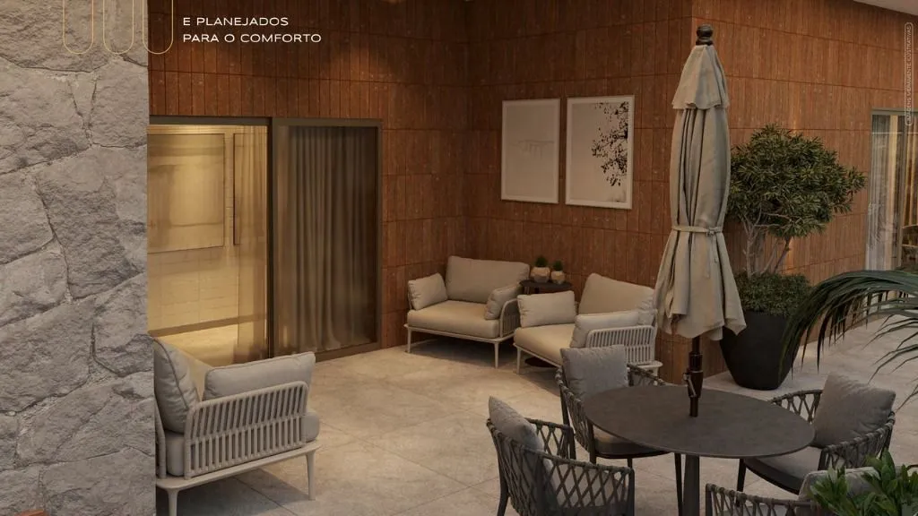 Imagem Apartamento com 2 dormitórios à venda, 44 m² por R$ 406.249,00 - Recanto do Poço - Cabedelo/PB