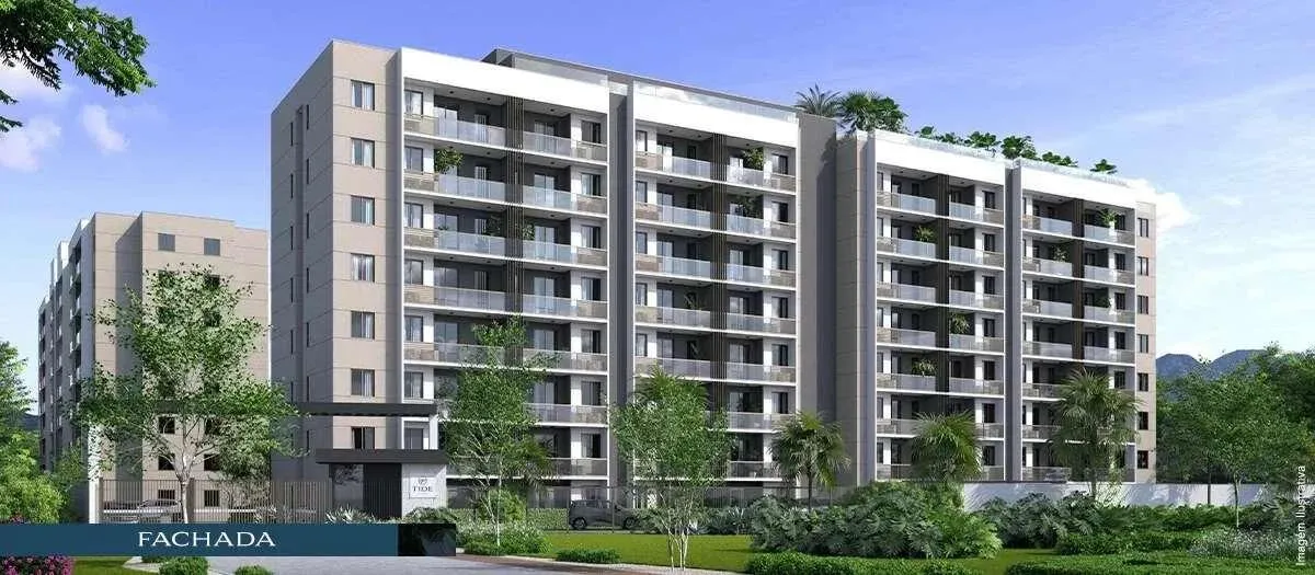 Imagem Apartamento à venda, no Tide Residencial, com 2 quartos, 49,97m2