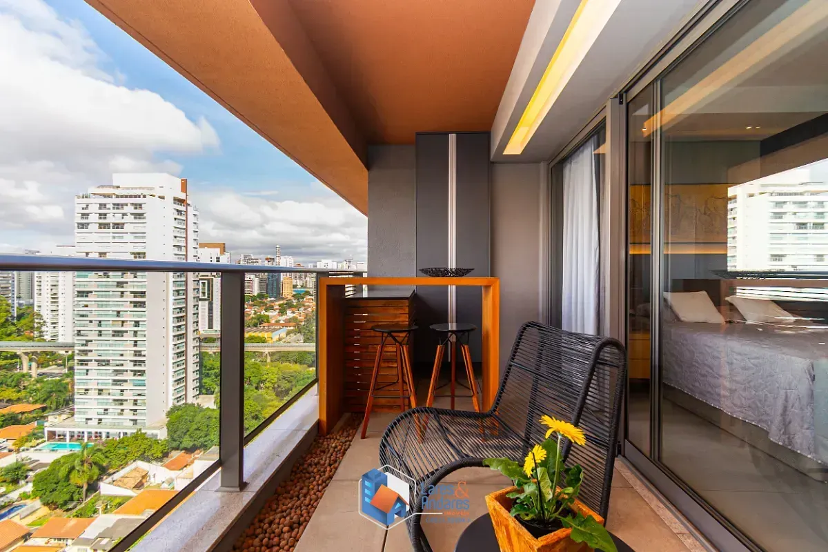 Imagem Apartamento para venda em Brooklin Paulista com 1 quarto, 41m²