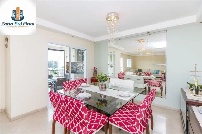 Imagem Apartamento à Venda No Alto da Boa Vista Com 4 Dormitórios Sendo 3 Suítes e 3 Vagas + Depósito