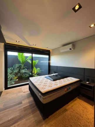 Imagem Casa de condomínio à venda, no Villa Piemonte, em Franca, Parque Universitário, com 3 quartos, 204m2