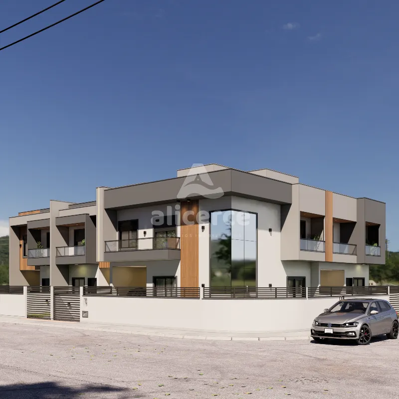 Imagem Venha morar em um Sobrado novo moderno e espaçoso em Areias - São José/SC