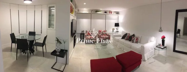 Imagem Flat disponível para venda no Condomínio Edifício George V Residence, com 117m², 2 dormitórios e 2 vagas!