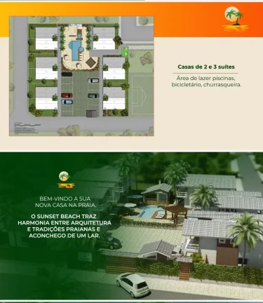 Imagem Casa Duplex para Venda em Cabo Frio, Long Beach (Tamoios), 3 dormitórios, 2 suítes, 3 banheiros, 1 vaga