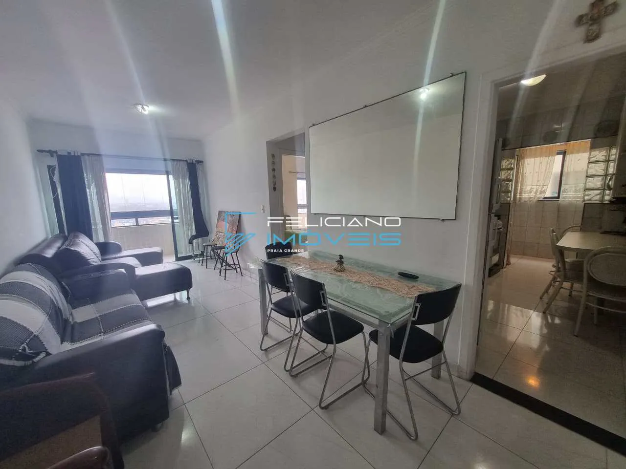 Foto do imóvel Apartamento com 1 quarto, Balneário Maracanã, Praia Grande - R$ 330 mil, Cod: 6526 em Rua Mário Daige